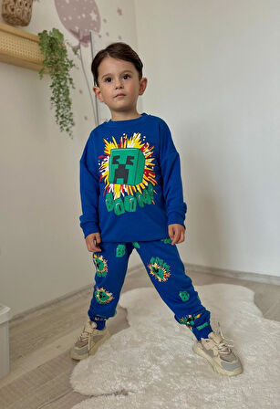 Boom  Minee- Craft 2 İplik  Erkek Çocuk  İkili Takım