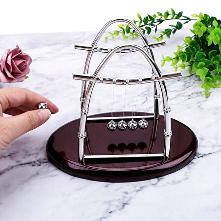 Kahverengi Oval Denge Topu