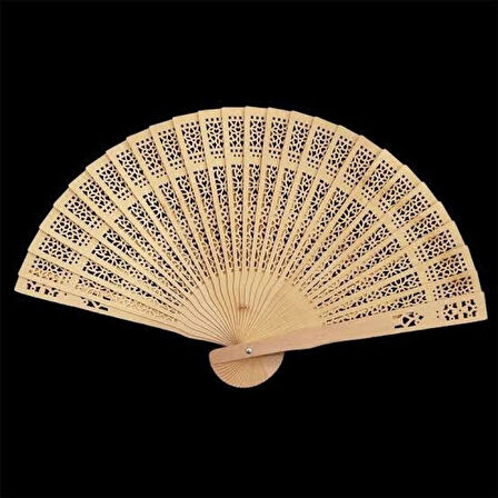 Ahşap Yelpaze 50 Adet