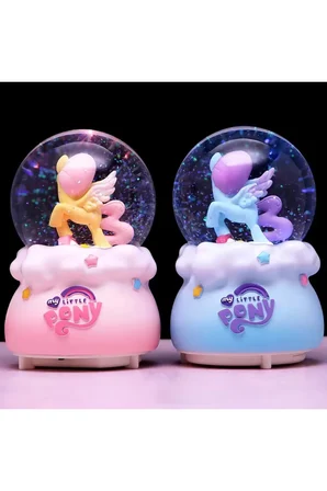 My Little Pony Işıklı Müzikli Orta Boy Kar Küresi Mavi