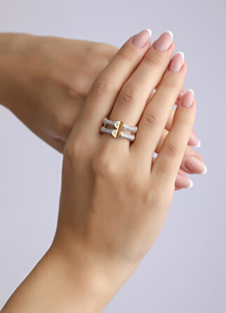 Nar-in Altın Mücevherat Tasarım Altın Yüzük 003