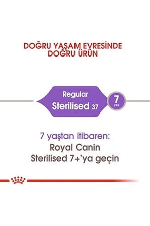 Royal Canin Sterilised Kısırlaşmış Kedi Maması 4 Kg