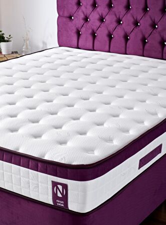 Niron Yatak Violet Full Ortopedik Pedli Tek Kişilik Yaylı Yatak 90 x 190 cm