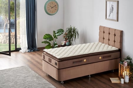 Niron Yatak W. Cotton Full Ortopedik Pedli Tek Kişilik Yaylı Yatak 80 x 180 cm