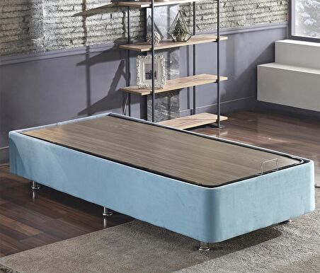 Niron Yatak Cozy Tek Kişilik Bebek Mavisi Baza 100 x 200 cm