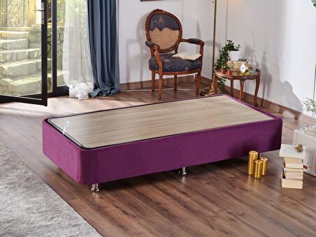 Niron Yatak Purple Tek Kişilik Mor Baza 80 x 180 cm