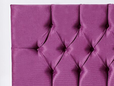 Niron Purple Çift Kişilik Yatak Başlığı - 150 cm Mor Kumaş Başlık - Baza ve Karyola Başlığı