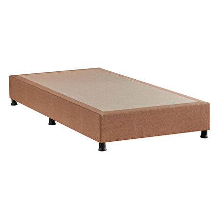 Niron Yatak Budget Tek Kişilik Kahverengi Baza + Başlık 90 x 190 cm