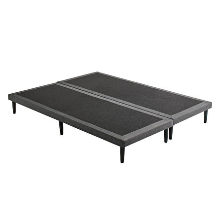 Niron Yatak Slim Çift Kişilik Siyah Baza 160 x 200 cm