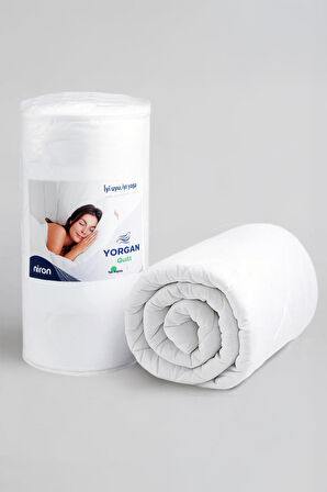 Niron Tek Kişilik Yorgan 155x215 – Mikrofiber Kumaş, 200 g/m² Silikon Elyaf Dolgu