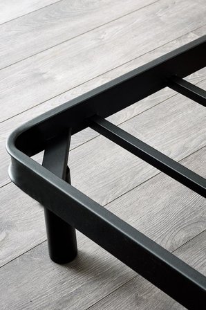 Niron Nova Simple Karyola ve Yatak Seti 90x200 cm Paket Yaylı Yatak ve Metal Karyola Takımı