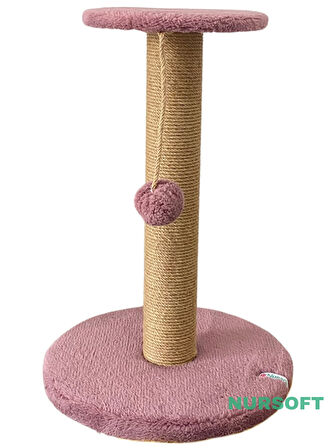  Stepli Kedi Tırmalama Tahtası Gül Kurusu