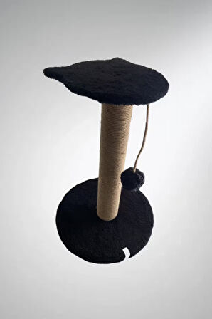 Stepli Kedi Tırmalama Tahtası Siyah