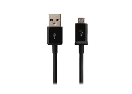 S-Link SMG-440 1300MA Micro Usb Akıllı Telefonlar ve Siyah Tablet Için Data+Şarj Kablosu