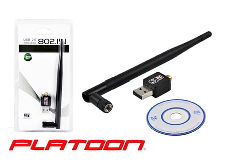Platoon PL-9339 Antenli Wıreless Adapter