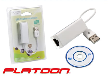 Platoon PL-5665 USB To RJ45 USB Ethernet Kartı