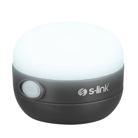 S-Link SL-F256 Beyaz ve Kırmızı SMD Ledli Işık Kademeli Pilli Kamp Feneri