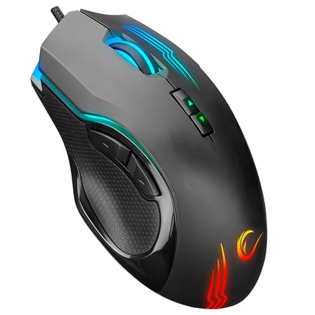 Rampage SMX-G38 Claw Usb 7 Makro Tuşlu RGB 12800 DPI Gaming Oyuncu Mouse