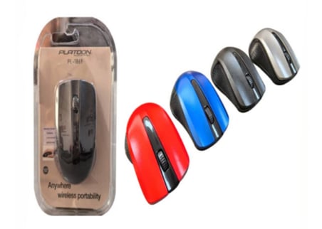 Platoon PL-1869 Usb Gri 2.4Ghz Kablosuz Mouse