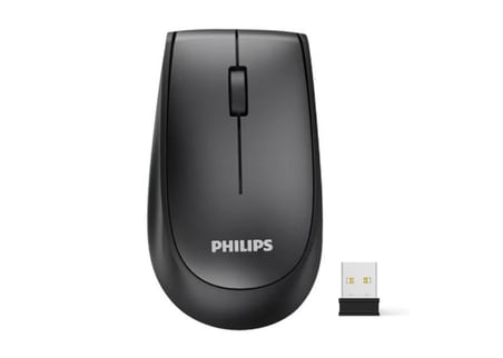 Philips SPK7317B Kablosuz 1600DPI Optik Mouse Siyah