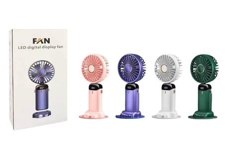 Estone ES-9400 5 Kademeli Dijital Mini Fan