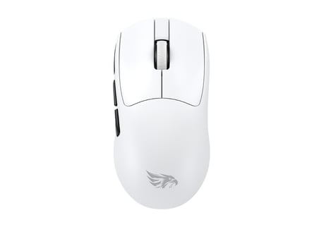 Gameagle PROX-59W Prox Bluetooth-Kablosuz-Kablolu Şarjlı 12800 Dpı Hafif 59GR Gaming Mouse Oyuncu Mouse Beyaz