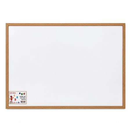 60*90 Cm Yazı Tahtası Natural Mdf Çerçeve