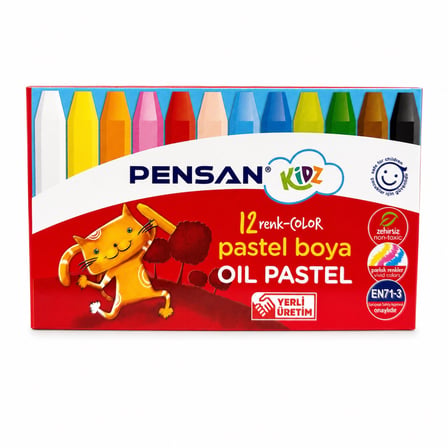 Pensan Pastel Boya 12 Renk