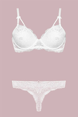 Destekli Ipli Sütyen Takım