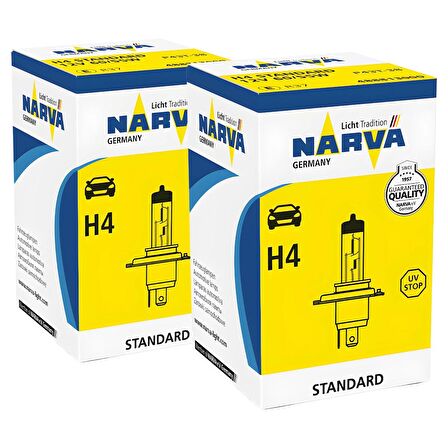 H4 Far Ampulü (2 Adet) 12V 60/55W