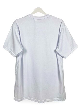 California Yazlık Baskılı Loose Fit Bisiklet Yaka Unisex Tişört