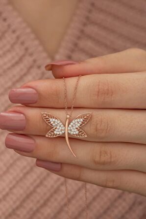 925 Ayar Rose Yusufcuk Kolye Kadın Gümüş Kolye