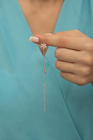 925 Ayar Gümüş Beyaz Taşlı Lotus Çiçeği Bileklik