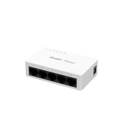 RUIJIE REYEE RG-ES05G-L 5 PORT GIGABIT TAK CALISTIR PLASTIK KASA SWITCH