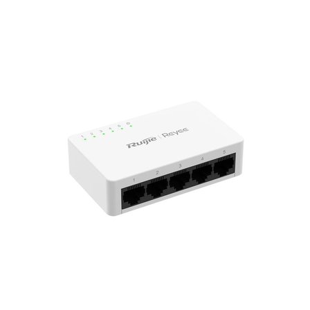 RUIJIE REYEE RG-ES05G-L 5 PORT GIGABIT TAK CALISTIR PLASTIK KASA SWITCH