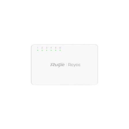 RUIJIE REYEE RG-ES05F 5 PORT 10/100 TAK CALISTIR PLASTIK KASA SWICH