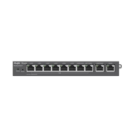 RUIJIE REYEE RG-EG210G-P 10 PORT GIGABIT 600MBPS CLOUD YÖNETİLEBİLİR 70W POE ROUTER