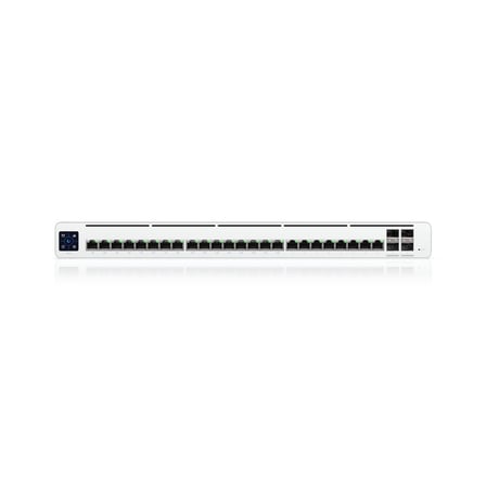UBIQUITI UISP-S-PRO 16 PORT 27V PASİF POE+8 PORT GB RJ45+4X10GB SFP+ UPLINK 220W POE L2 YÖNETİLEBİLİR SWITCH