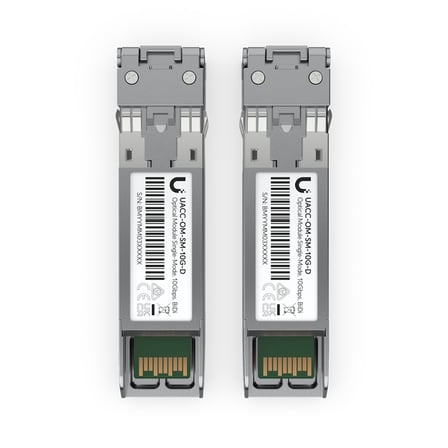UBIQUITI UACC-OM-SM-10G-D-2 DUBLEX 10GB SFP+ LC SM 1310NM 10KM SFP MODÜL (2’Lİ PAKET)