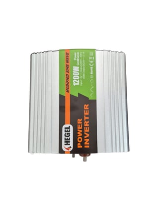 Hegel NS1200 Solar Inverter 1200W Modifiye Sinüs 12V/24V/48V DC - 220V AC