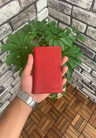 Guard Kırmızı Pasaport Kılıfı