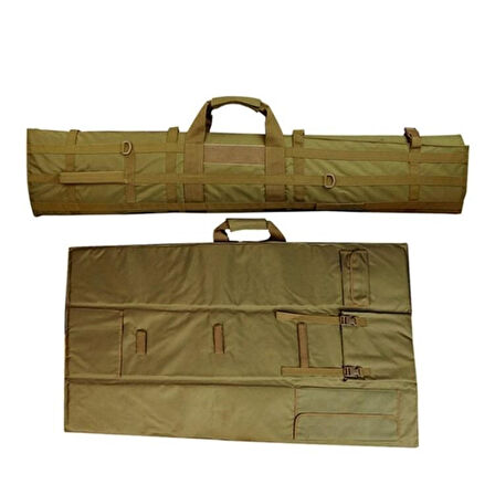 NUPROL Sniper Roll Bag 150cm Tüfek Çantası Tan / Desert (Çöl)