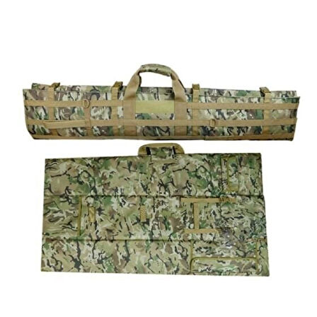 NUPROL Sniper Roll Bag 150cm Tüfek Çantası Camo (Kamuflaj)