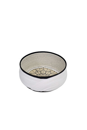 Namaz Sarığı-beyaz Kumaş-siyah Takke-kuş Gözlü-5metre