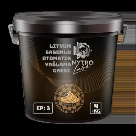 Nytrolube Lityum Sabunlu Otomatik Yağlama Gresi Ep 3 - 4 Kg