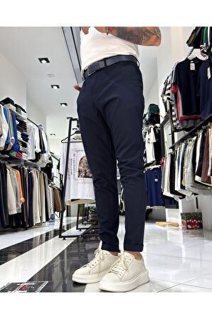 Kırışmaz Slim Fit Erkek Pantolon