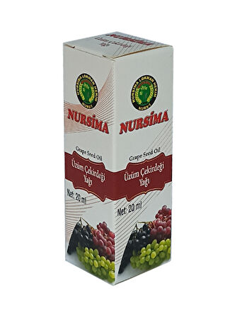 Üzüm Çekirdeği Yağı 20 ml