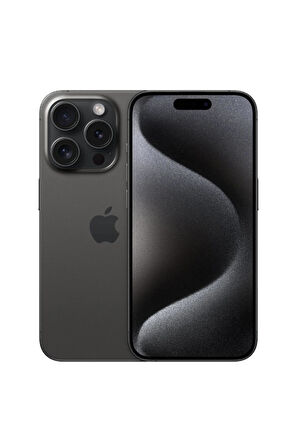 YENİLENMİŞ APPLE İPHONE 15 PRO 256 GB SİYAH TITANIUM BGRADE