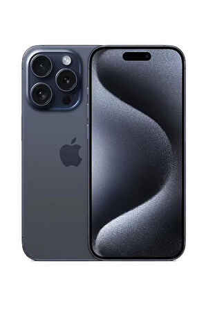 Yenilenmiş Apple iPhone 15 Pro Max 256GB Mavi Titanium CGrade (12 AY GARANTİLİ - YETKİLİ YENİLEME MERKEZİ NSMART)