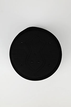 Namaz Sarığı - Siyah Kumaş - Siyah Takke - Yuvarlak Sarım - Nâli Şerif - 5 metre